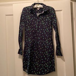 gap xs shirt dress
